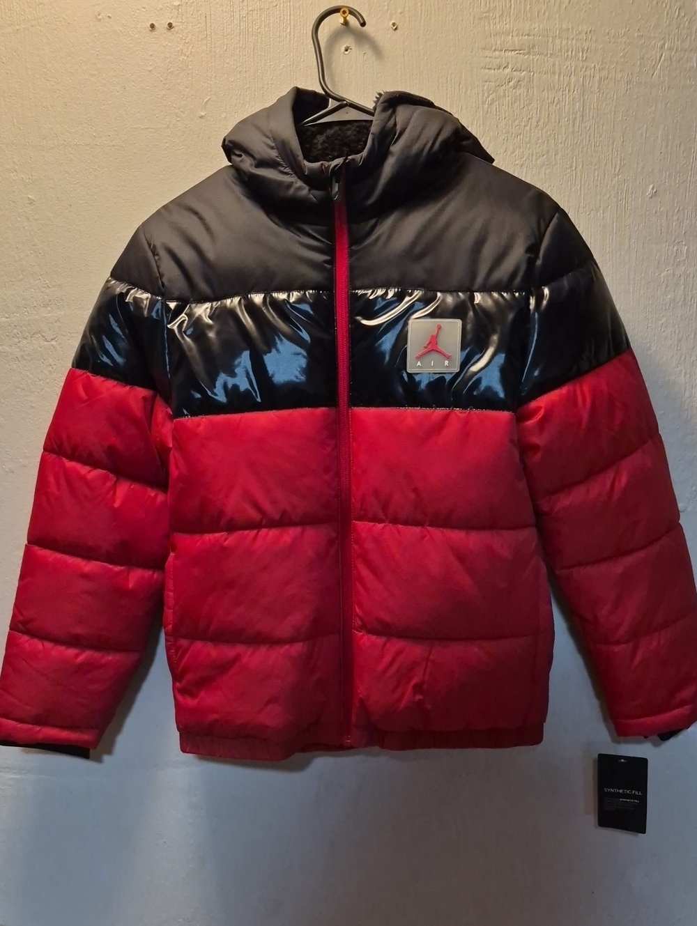Boys Nike Jordan Puffer Jacket Size Large